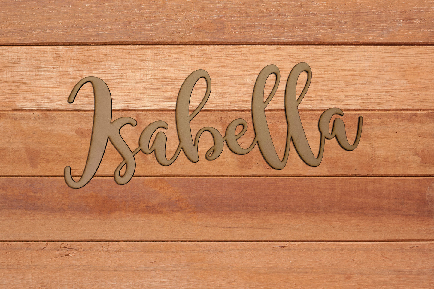 Custom 28 inch Wooden Name Party Sign
