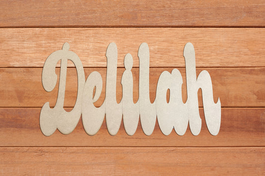 Custom 28 inch Wooden Name Party Sign