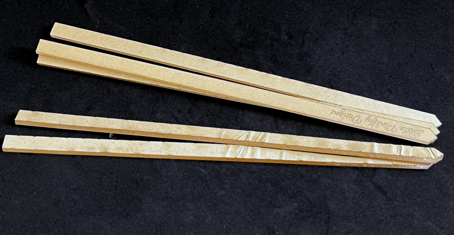 8" Personalized Dowels, Personalized Cake Topper Sticks