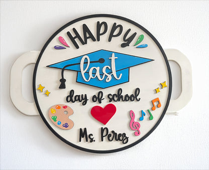 100 Day of School Sign Interchangeable