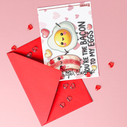 Instant Download Foody Valentine Cards with cute Puns