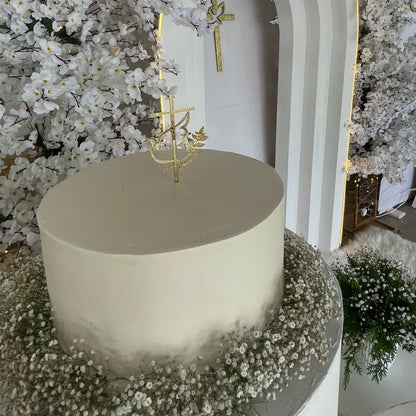 Cross and Holy Spirit Cake Topper