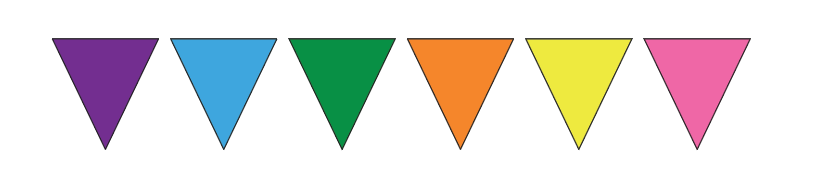 First Day of School - Pennant Flags