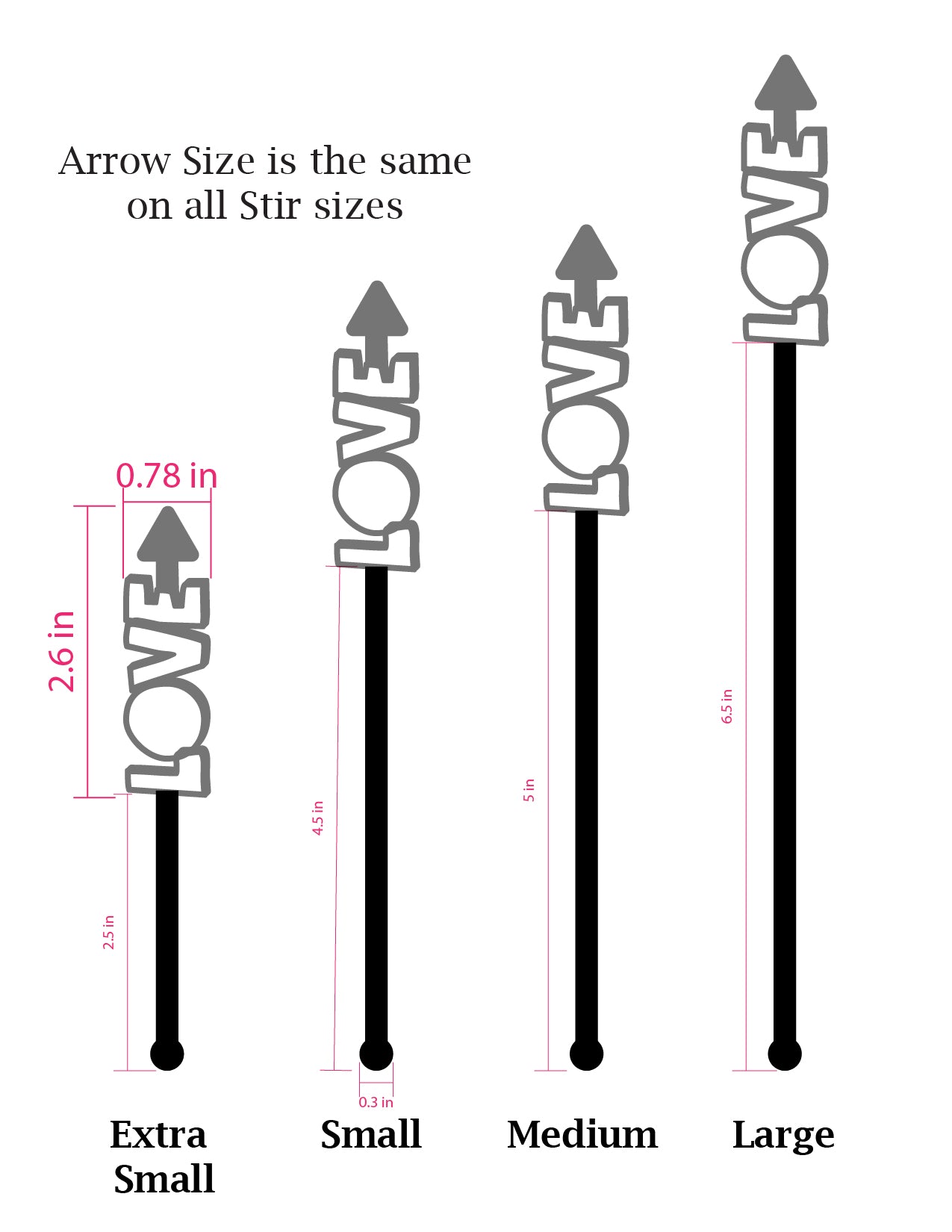 Valentine Stir Sticks