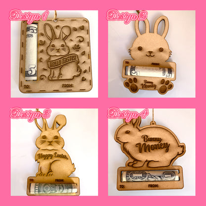 Easter Bunny Money Holders