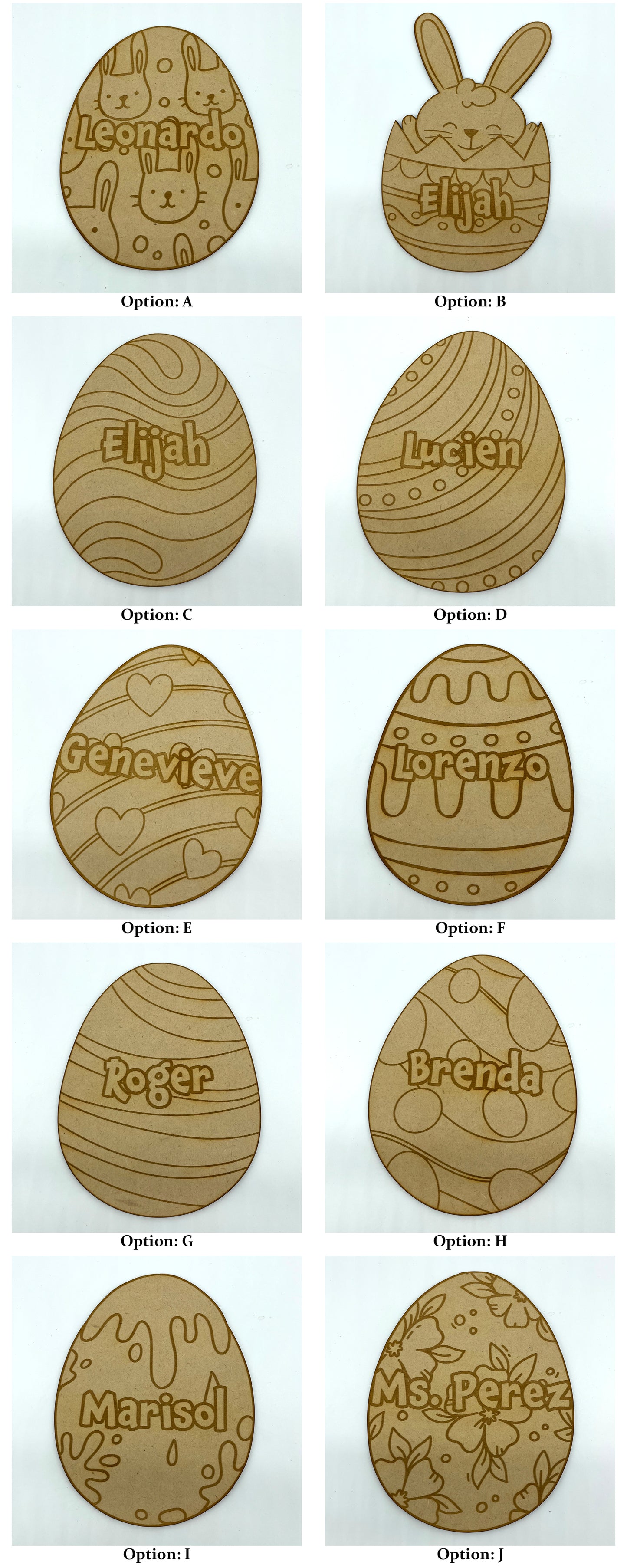 Personalized Easter Egg Paint Kits