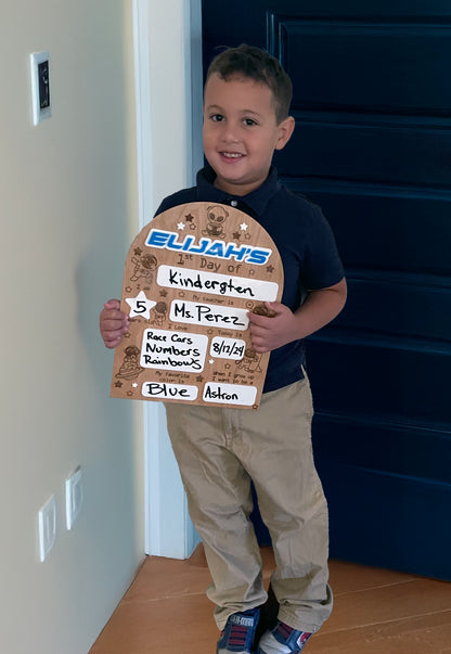 First Day of School - Astronaut