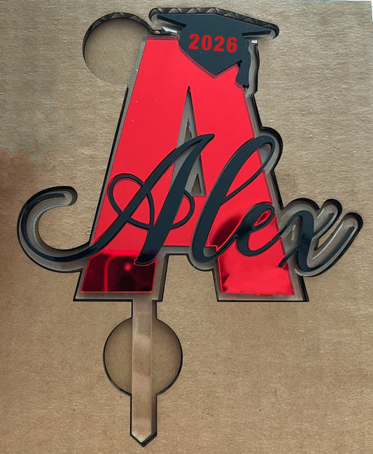 Grad Cake Topper