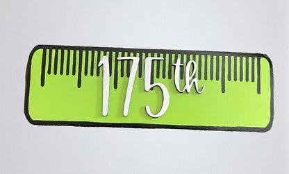 100 Day of School Sign Interchangeable